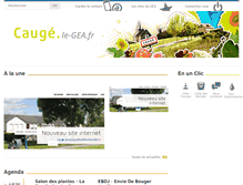 Tablet Screenshot of cauge.le-gea.fr