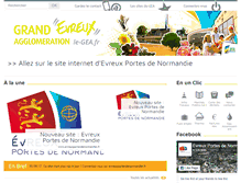Tablet Screenshot of evreux.le-gea.fr
